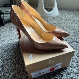 Christian Louboutin pigalle 85 patent calf Red bottom heels
